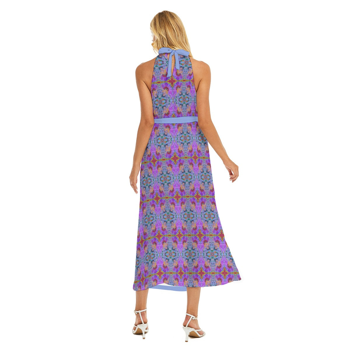 PGP Holiday Rochelle ¡Vive Mexico! Wrap Hem Belted Halter