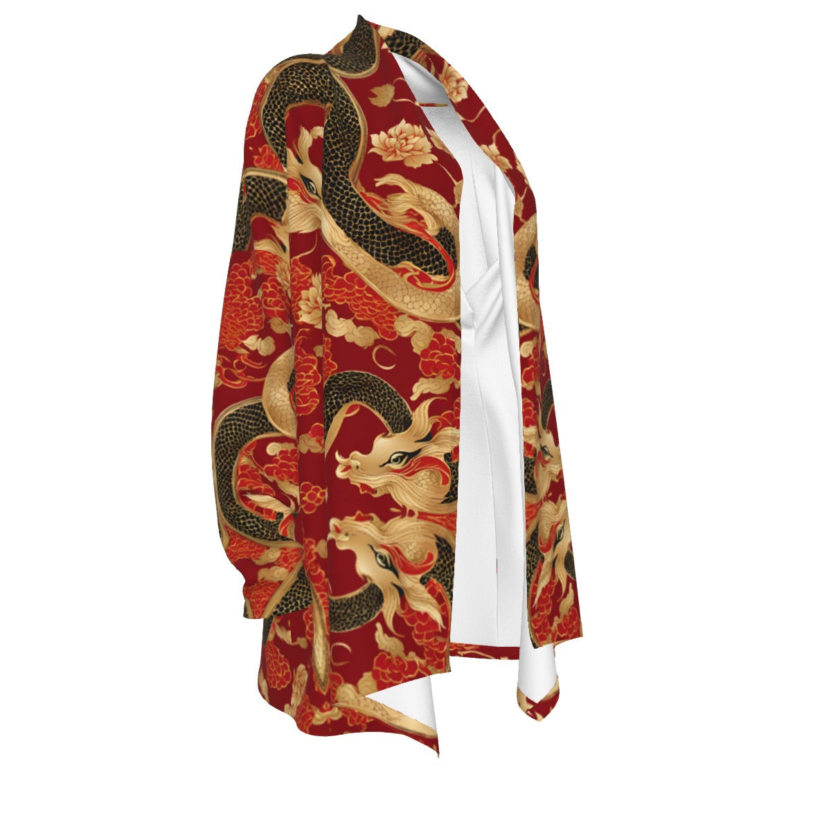 PGP Holiday Lunar Balance Shawl Collar Open Cardigan