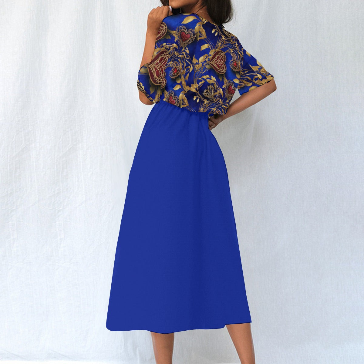 PGP Holiday Tough Love Lunaria Gown 1950's Elegance Modernized – Design "Temperamental"