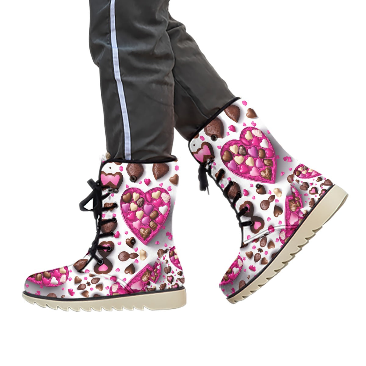 PGP Holiday Valen-Floof Women's Plush Boots - Xi Shi Pattern