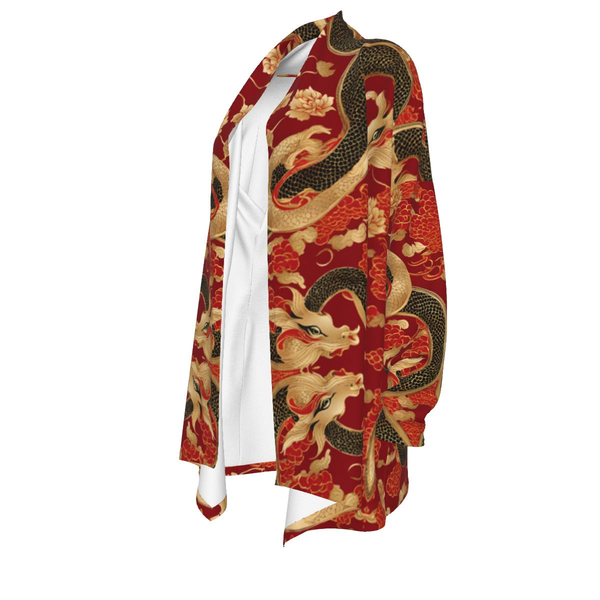 PGP Holiday Lunar Balance Shawl Collar Open Cardigan