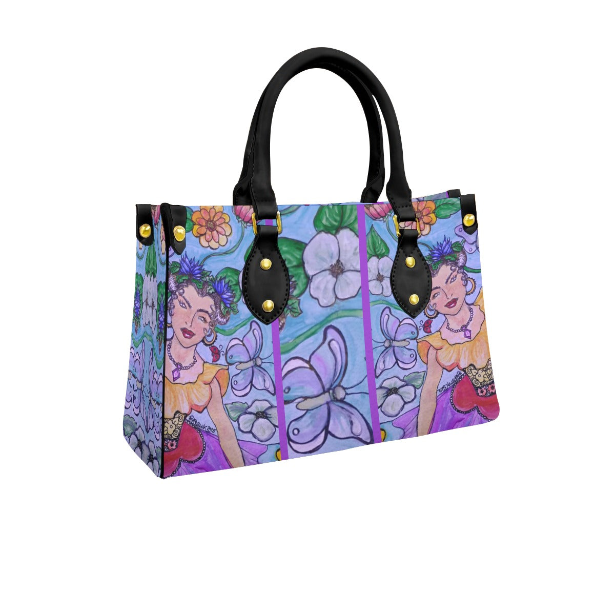 PGP Holiday Rochelle ¡Vive Mexico! Tote Bag With Black Handle