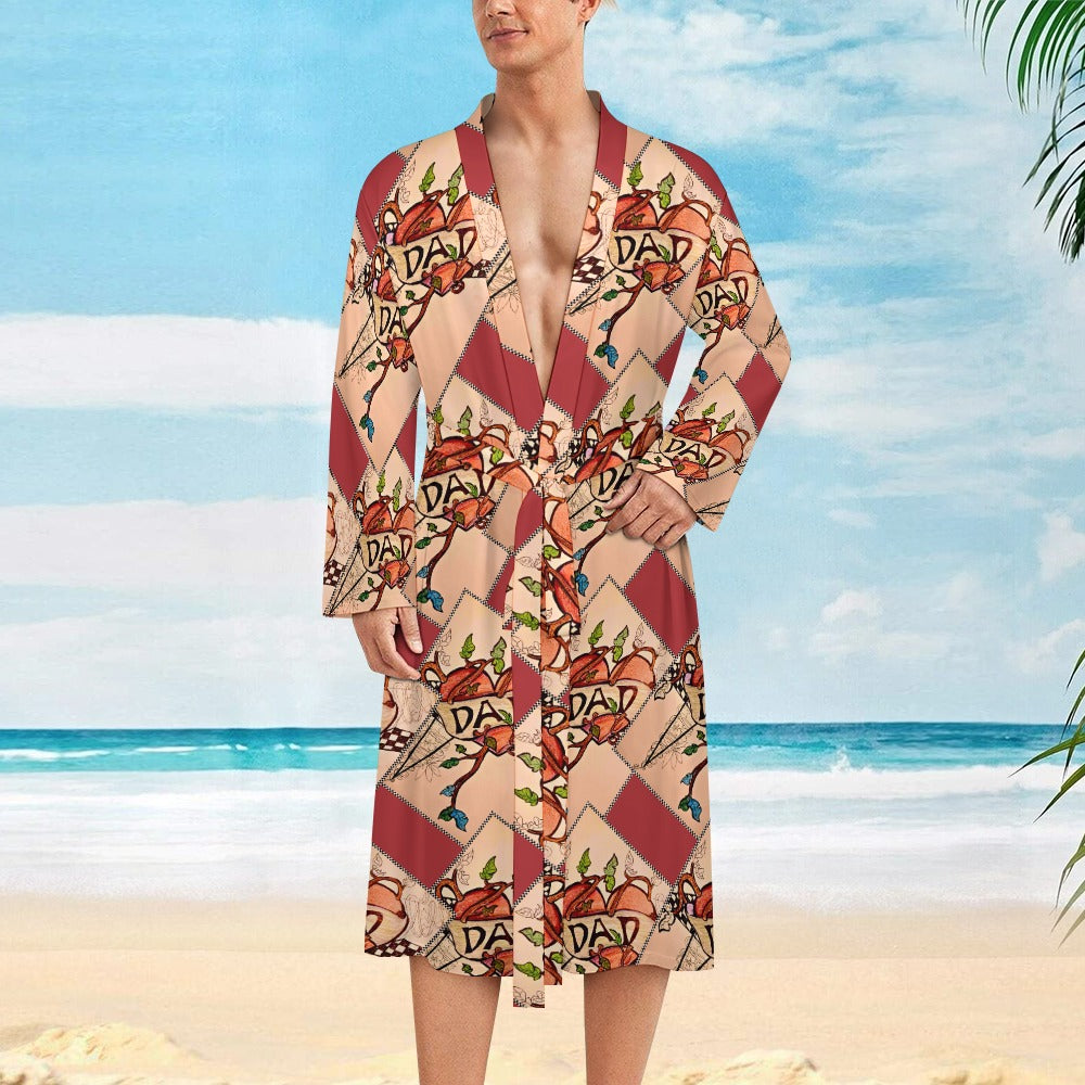 Terry Quinn Men's Beach & Bath Robe – Designed by Stacy Lee Frasier for PGP Holiday