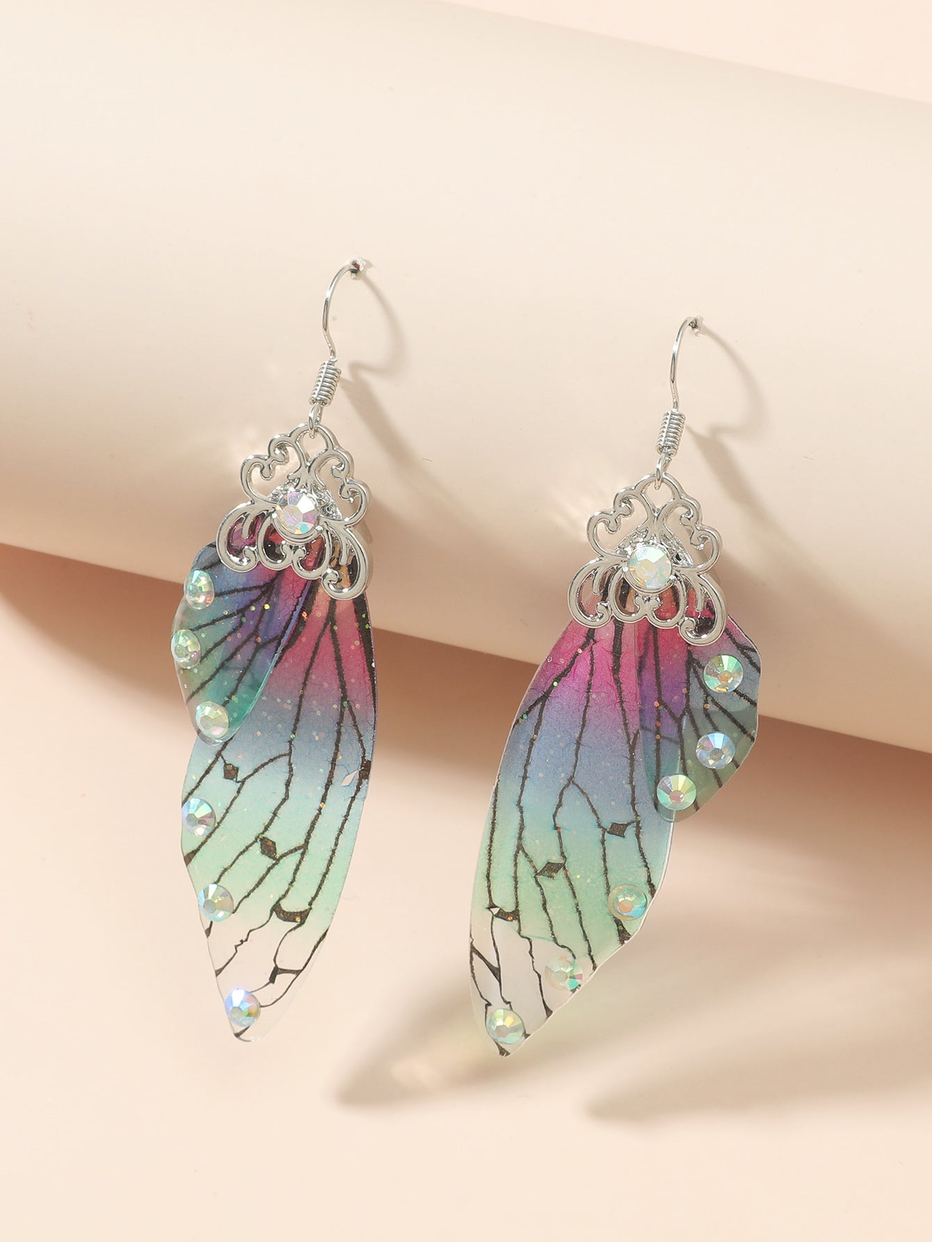 Fairycore Wings Earrings Temperament Super Fairy Butterfly Earrings