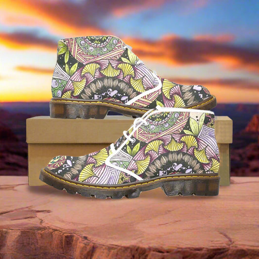 PGP Holiday Melissa Women's Boho Canvas Chukka Boots