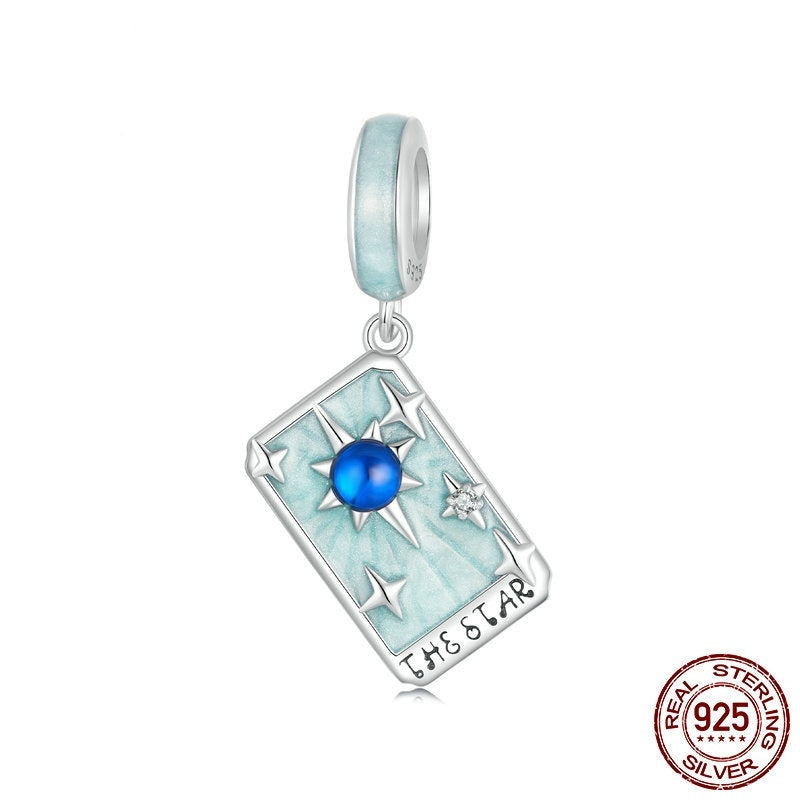 PGP Holiday 925 Sterling Silver Tarot Pendant Bracelet | Created by Artist Ziyun Original