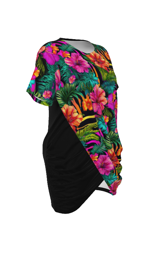 PGP Holiday Fiesta Salvaje Stacked Hem Dress (Plus Size) – Effortless Chic for Cinco de Mayo