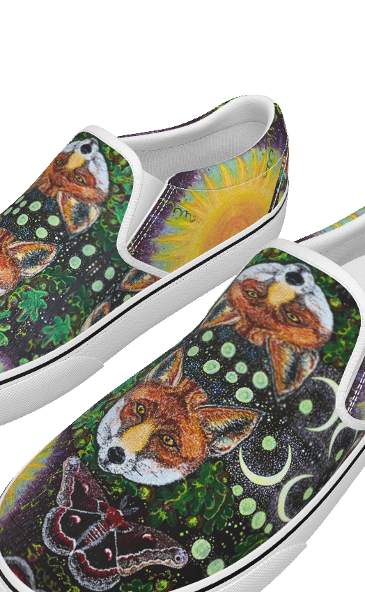 Margeaux Foxfire Women's Slip-On Sneakers
