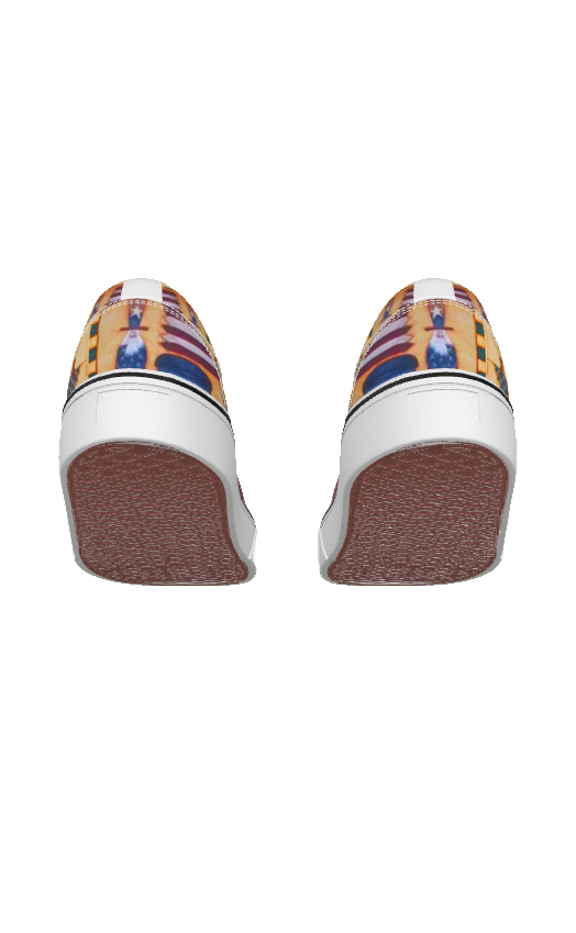 Suzanne Independence Day Women’s Slip-On Canvas Sneakers – Everyday Comfort by PGP Holiday