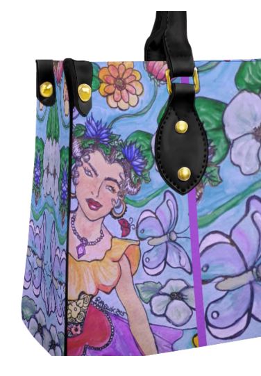 PGP Holiday Rochelle ¡Vive Mexico! Tote Bag With Black Handle