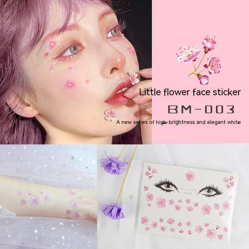 Fairycore Professional Quality Makeup Accents Butterfly Wing Tattoo Stickers And Accessories