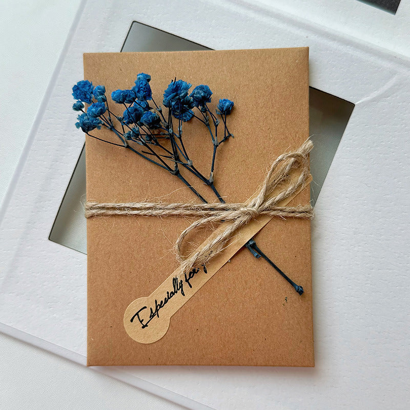 PGP Holiday | Quality Thoughts — Artisan Starry Sky Dried Flower “Especially For You” Thank You Cards