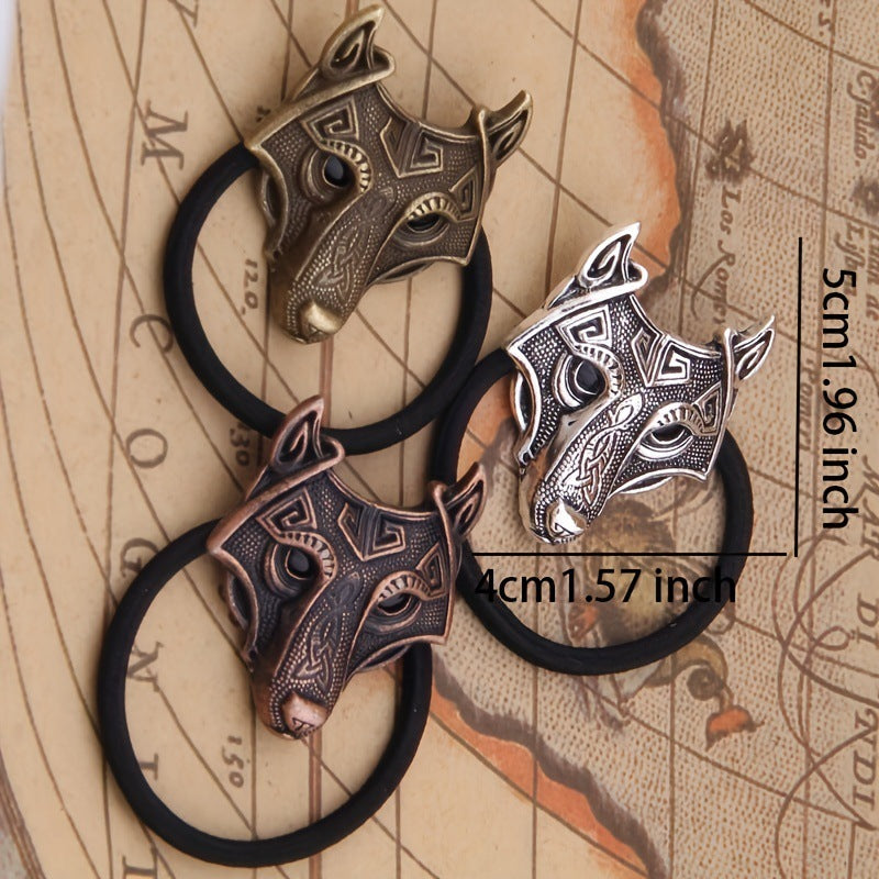 Whisper of Éire | PGP Holiday — Celtic Wolf Hair Tie (Celtic-Inspired Hair Ring)