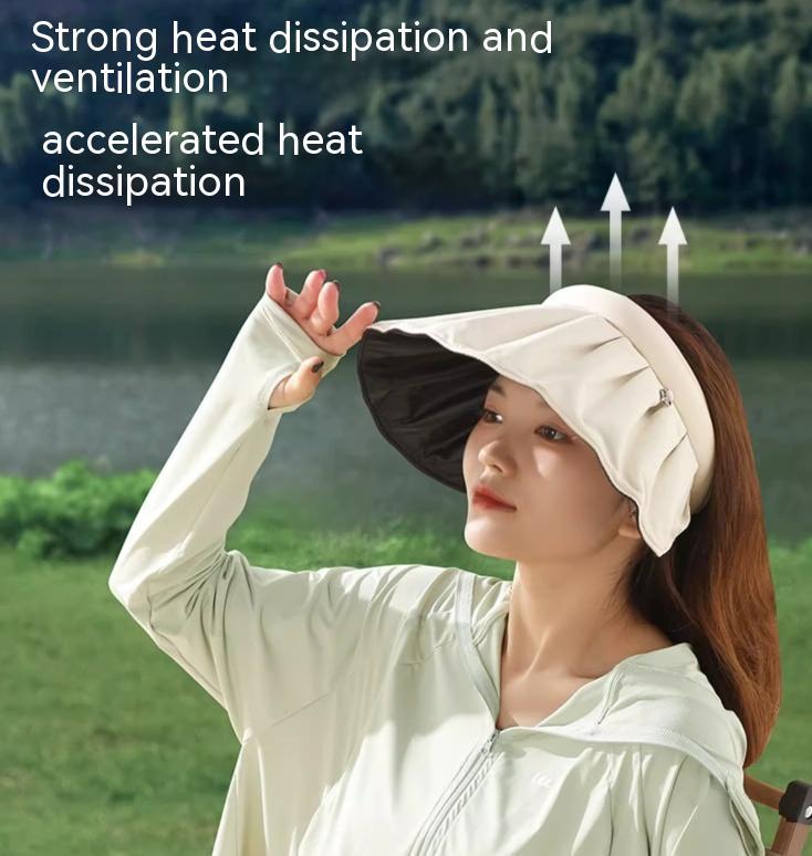 Summer UV Protection Sunshade Shell-like Bonnet