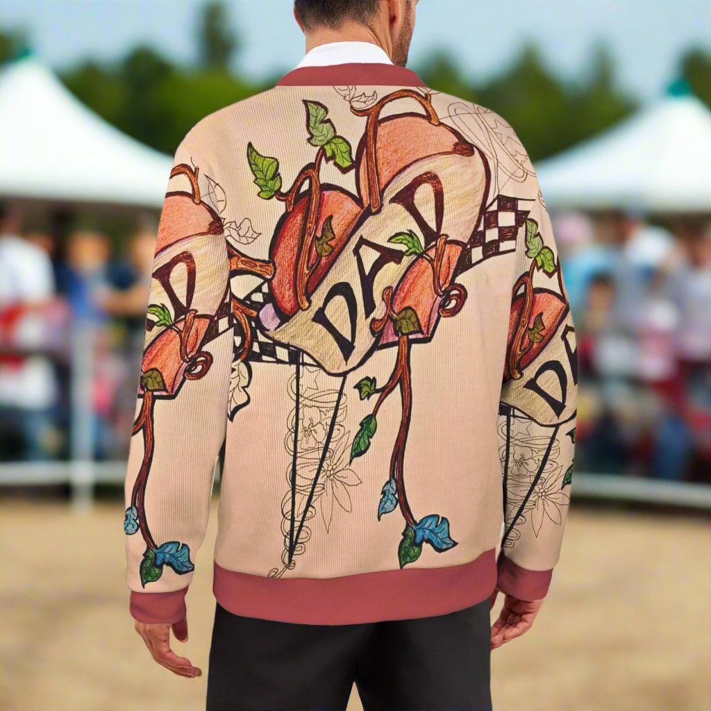Terry Quinn Men's Ribbed Cardigan – Designed by Stacy Lee Frasier for PGP Holiday