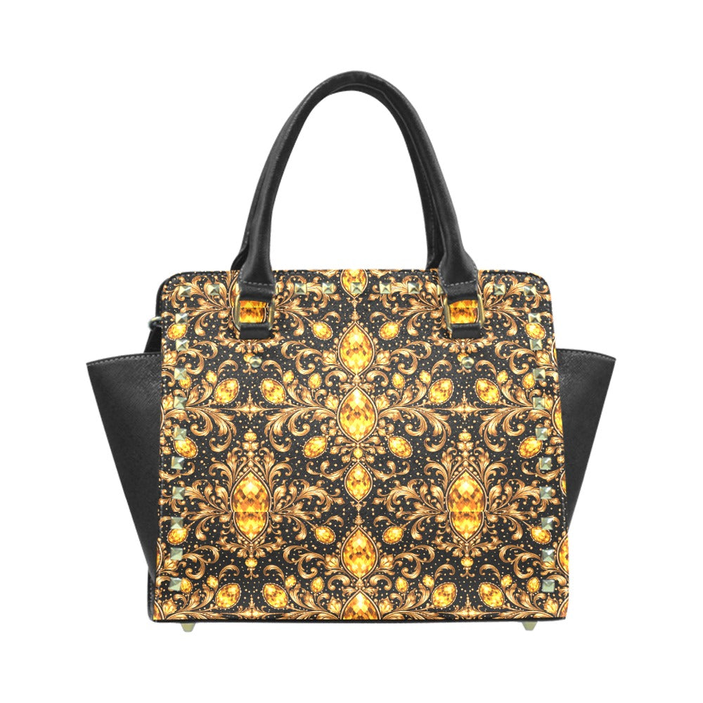 PGP Holiday Confidence Rivet Shoulder Handbag