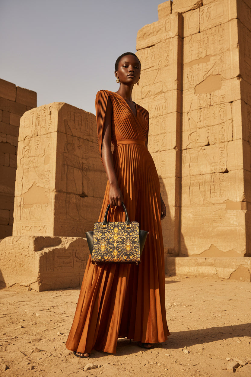 PGP Holiday Confidence Rivet Shoulder Handbag