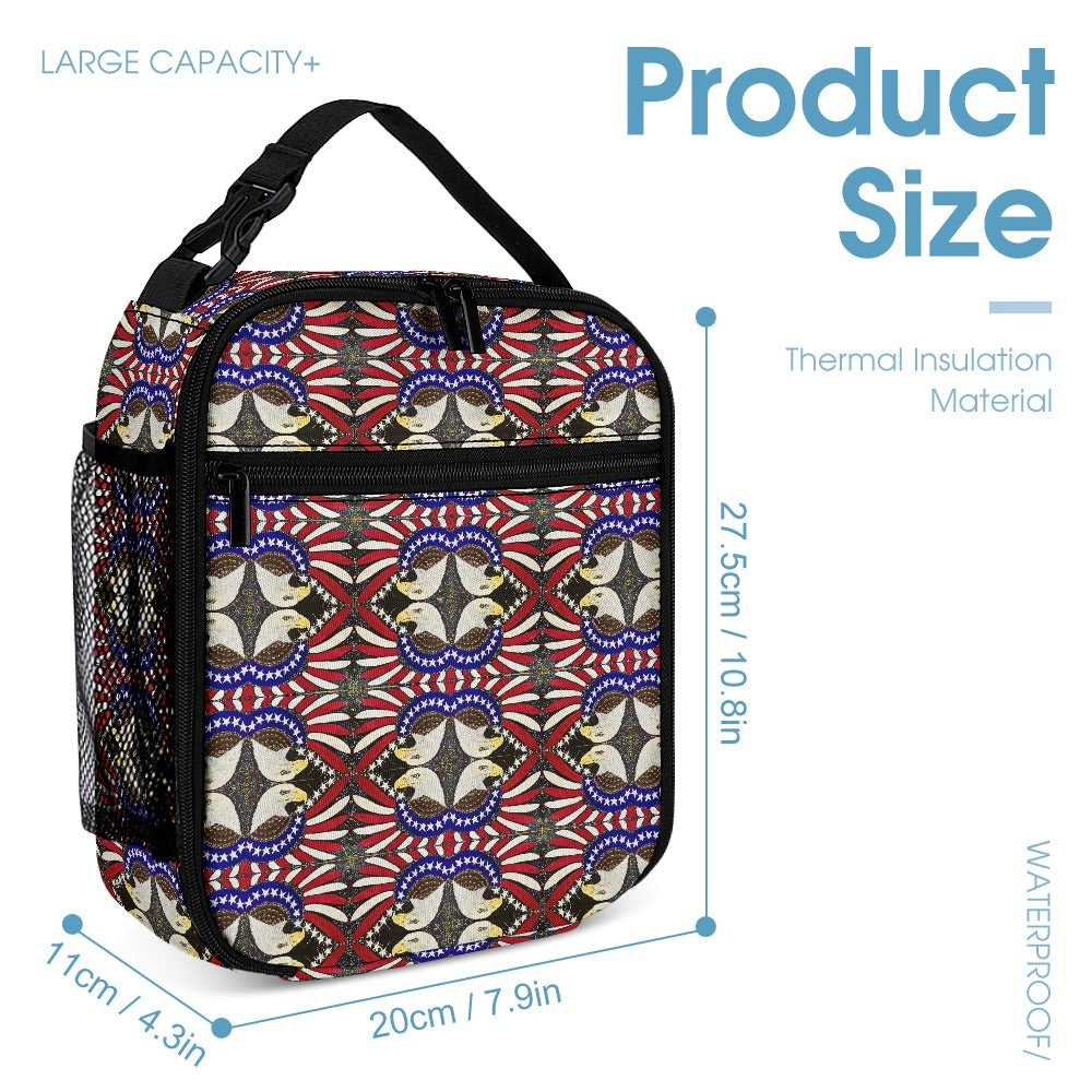 Margeaux 1776 Three Piece Backpack, Lunch Bag, and Case Set – Everyday & Travel or School Essentials from PGP Holiday