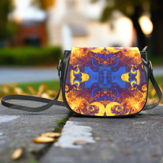 PGP Holiday Boho Alchemy Mystic Classic Saddle Bag | Animal Free Leather