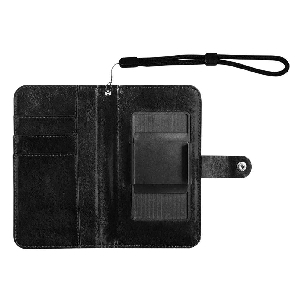 PGP Holiday Confidence Flip Leather Mobile Purse — Large