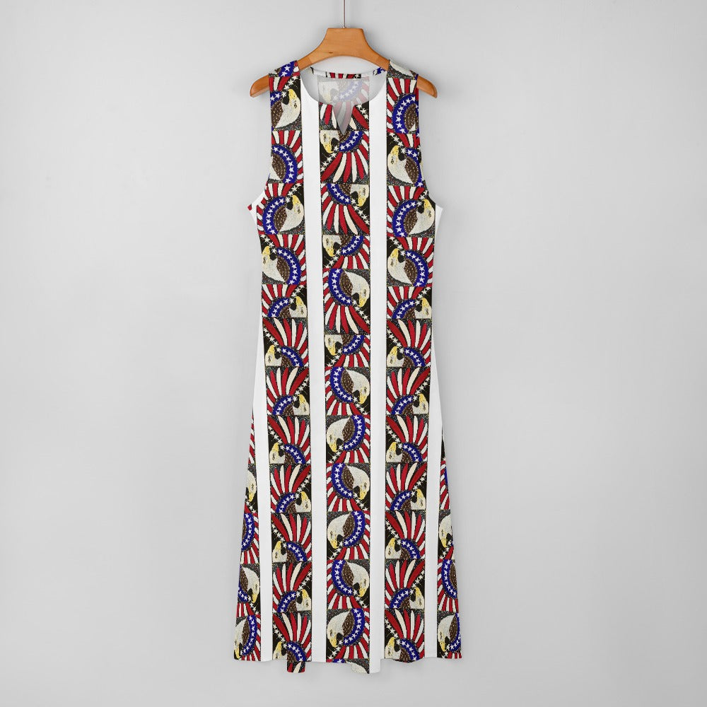 Margeaux 1776 Women’s Flowy Column Maxi Dress – Elegant Summer Style PGP Holiday