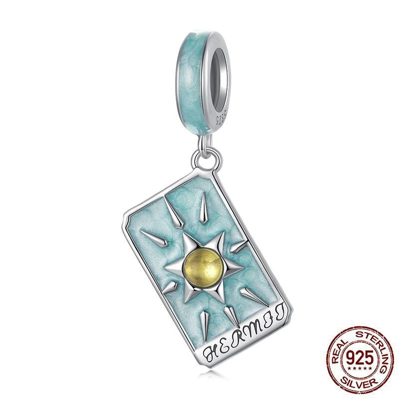 PGP Holiday 925 Sterling Silver Tarot Pendant Bracelet | Created by Artist Ziyun Original