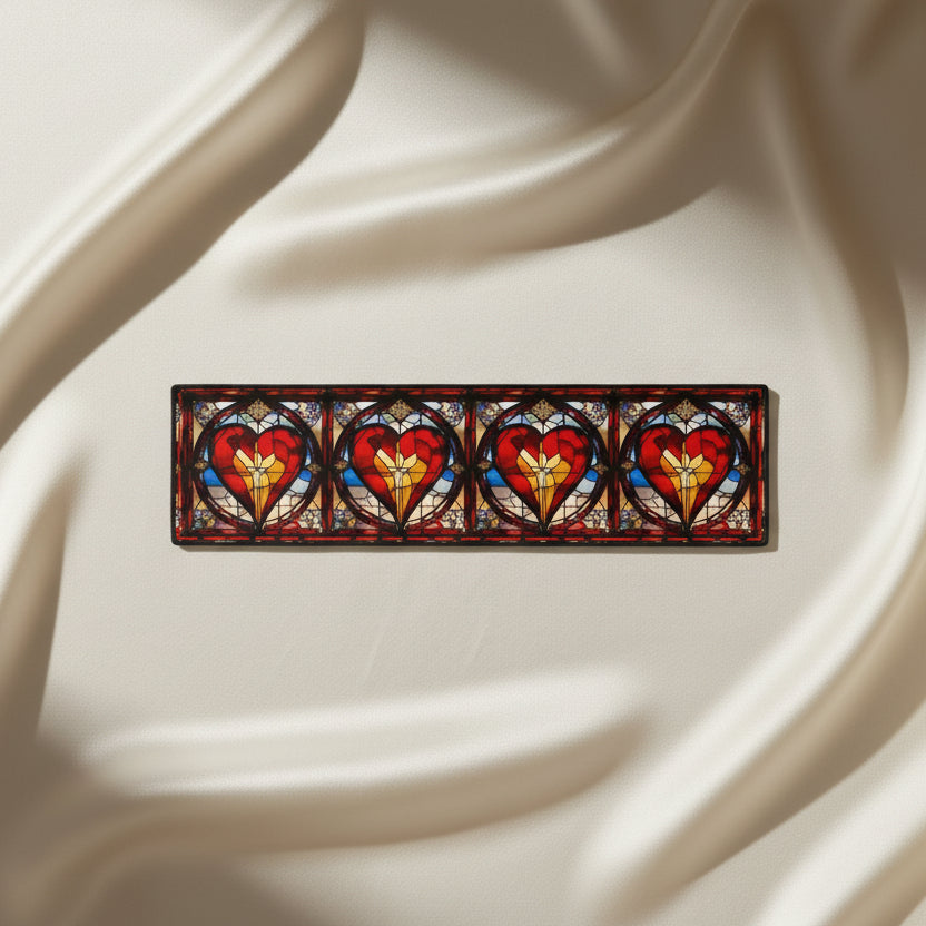 Valenedit | Glassworks IV Scarf — Stained-Glass Inspired Paris Chiffon