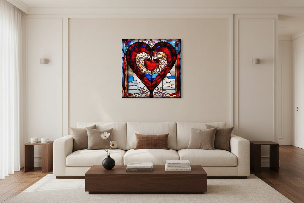 Valenedit | Glassworks V Gallery Quality Canvas Wall Art Print