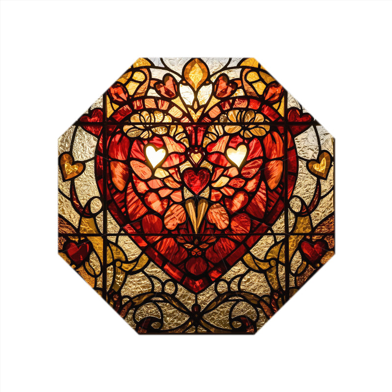 Valenedit | Glassworks II — Anti-UV Auto-Foldable Umbrella (Underside Artwork)