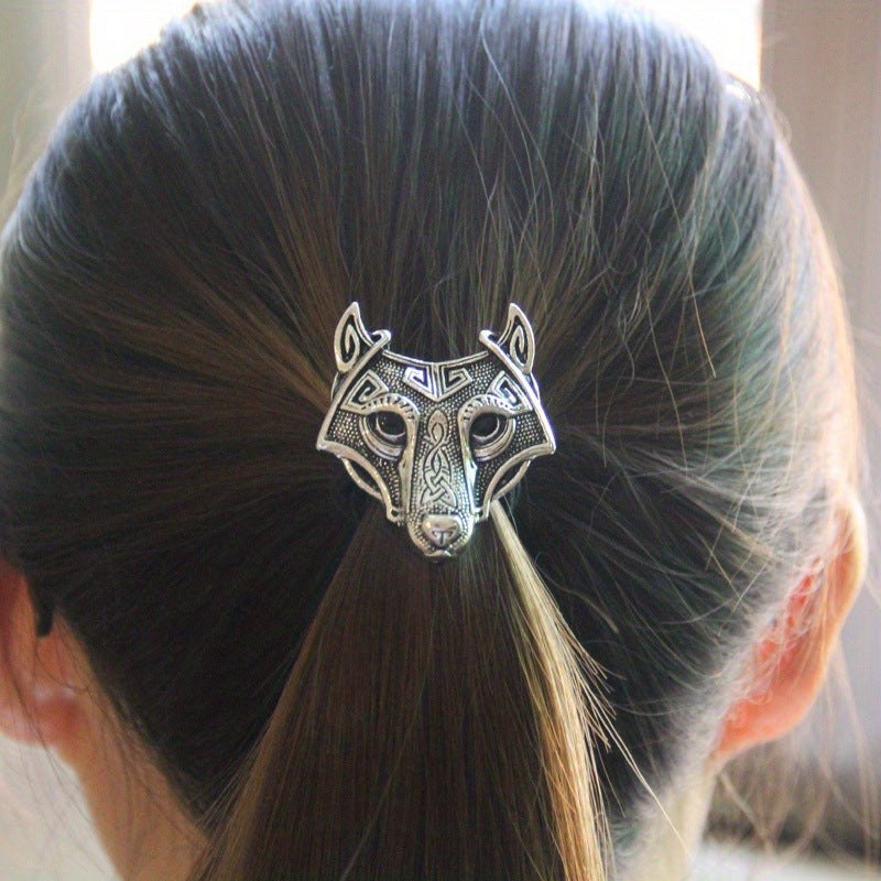 Whisper of Éire | PGP Holiday — Celtic Wolf Hair Tie (Celtic-Inspired Hair Ring)