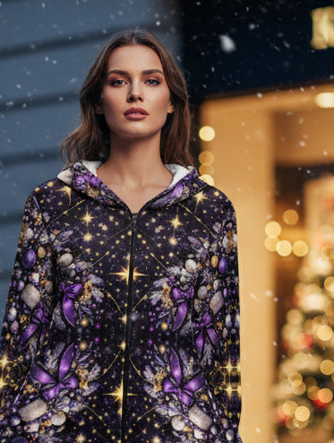 PGP Holiday Ever After Light - Zipper Tunic Hoodie — Voted #1