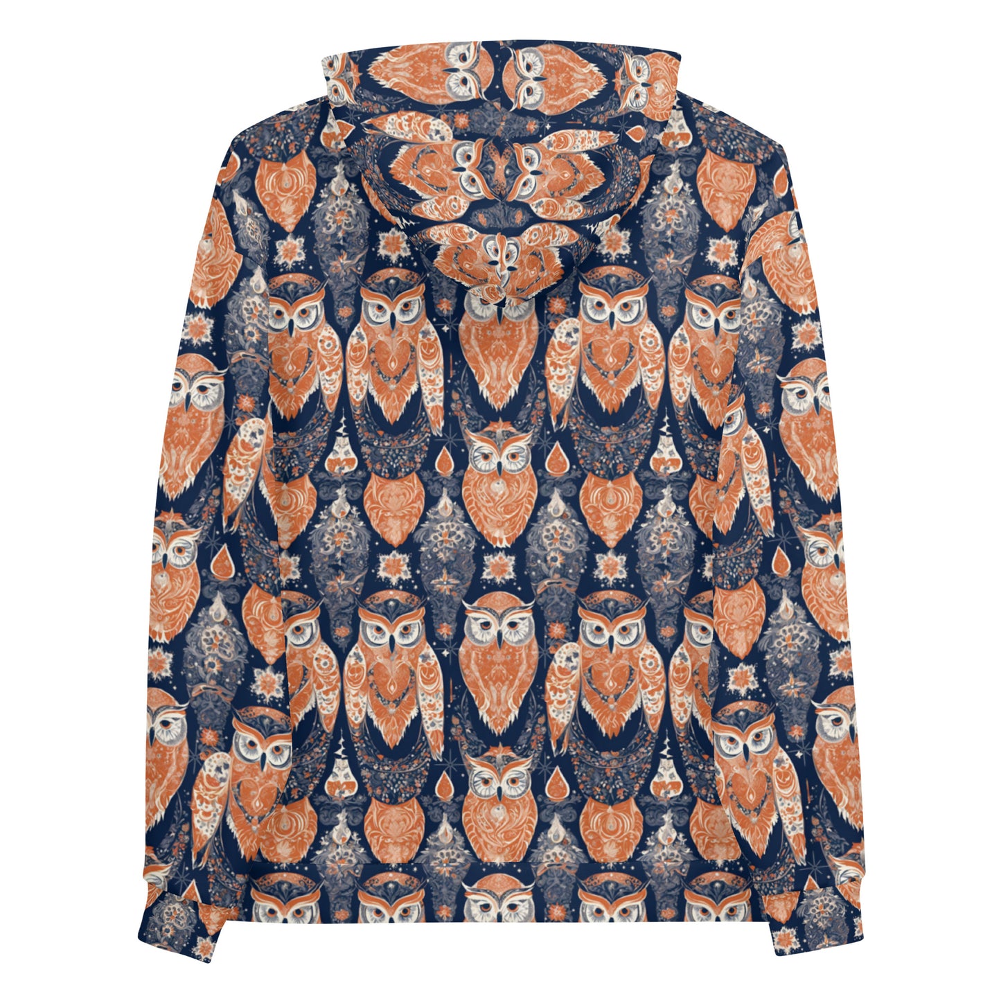 PGP Holiday Unisex Hoodie - Ivory Embers Print | Soft, Cozy & Stylish