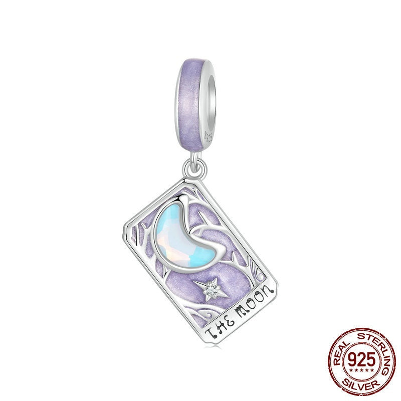 PGP Holiday 925 Sterling Silver Tarot Pendant Bracelet | Created by Artist Ziyun Original