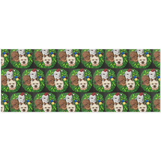 Margeaux Wooly Wonderland Gift Wrapping Paper – 3-Roll Set (58" x 22.8")