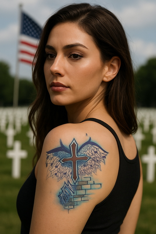 PGP Holiday Stacy Temporary Tattoos – Festive & Safe National Holiday Body Art
