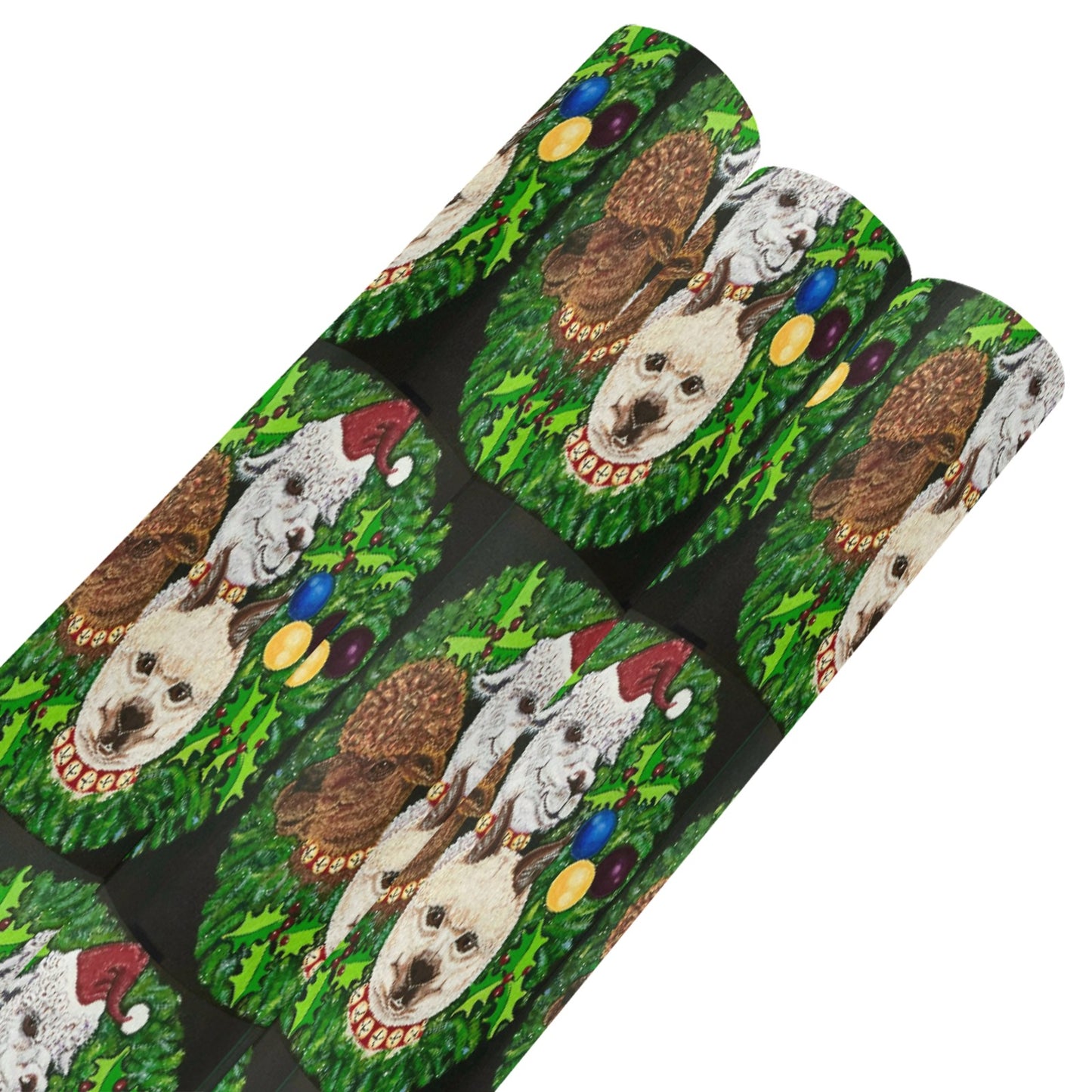 Margeaux Wooly Wonderland Gift Wrapping Paper – 3-Roll Set (58" x 22.8")