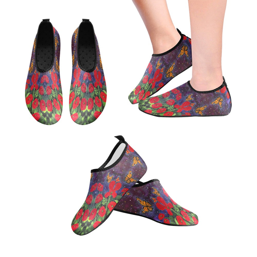 PGP Holiday Margeaux Remembrance Women’s Barefoot Aqua Shoes – Quick-Dry Slip-On for Water & Leisure