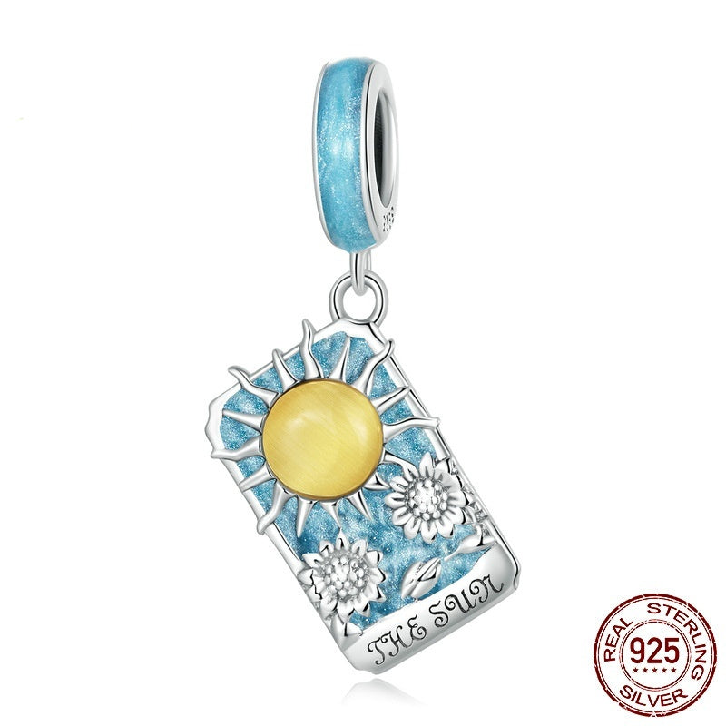 PGP Holiday 925 Sterling Silver Tarot Pendant Bracelet | Created by Artist Ziyun Original