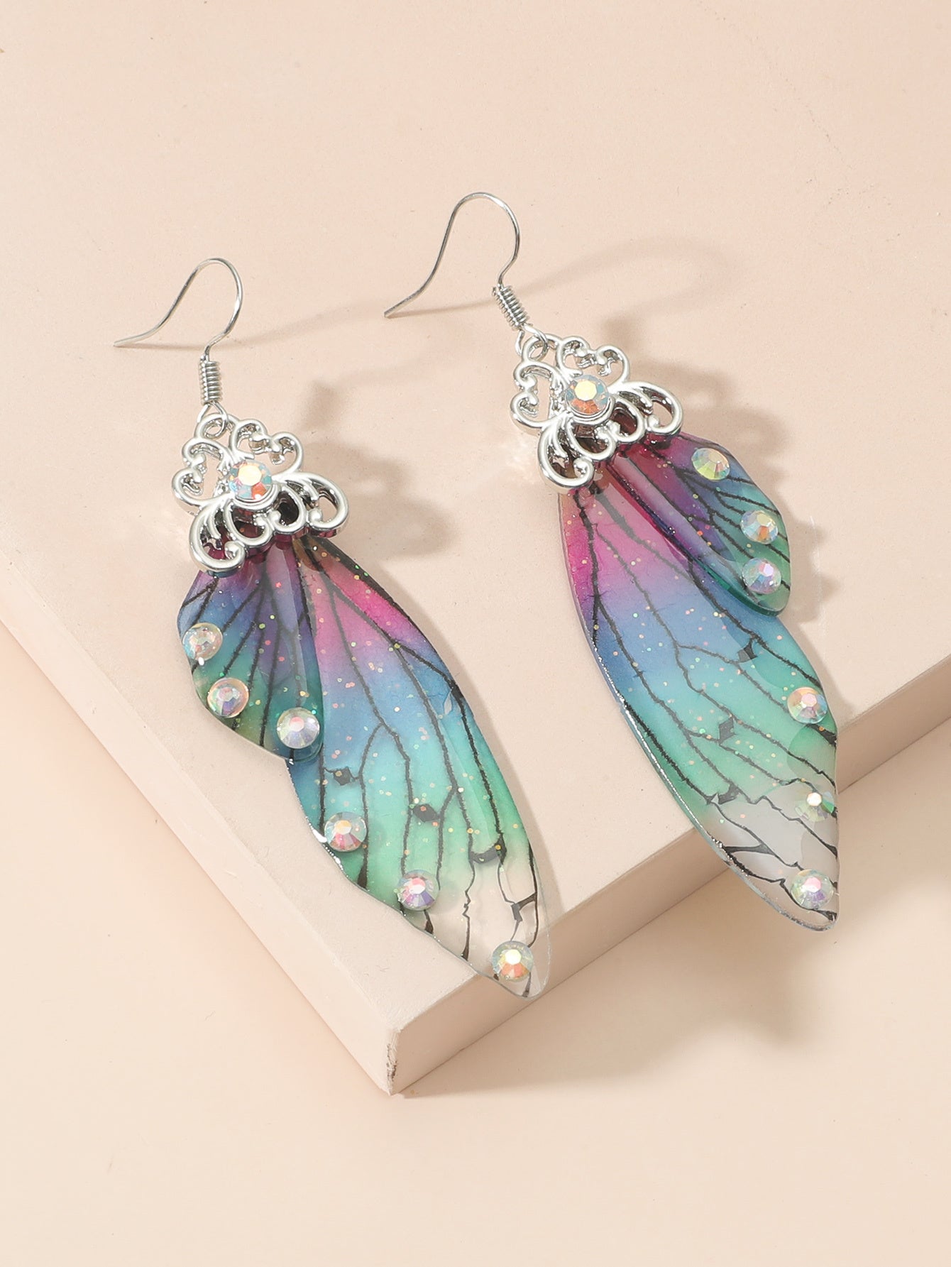 Fairycore Wings Earrings Temperament Super Fairy Butterfly Earrings