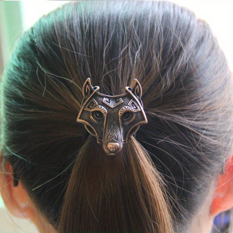 Whisper of Éire | PGP Holiday — Celtic Wolf Hair Tie (Celtic-Inspired Hair Ring)
