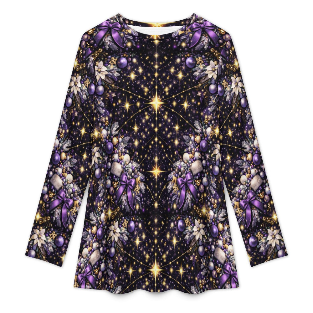 PGP Holiday Ever After Light – Muslin-Feel Long Sleeve Round-Neck Shirt - Voted #1