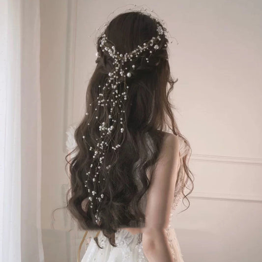 Handmade Pearl Fairy Hairband