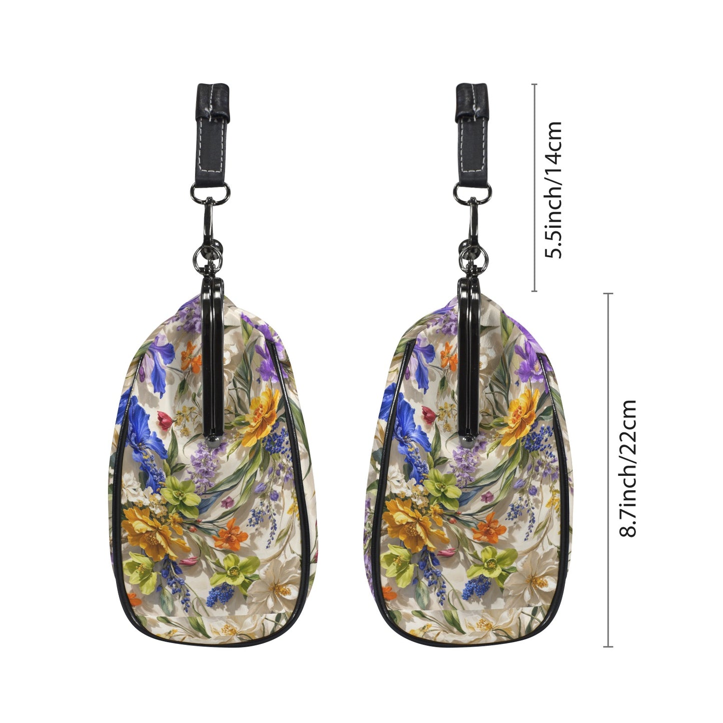PGP Holiday WANDERSPRING Hope Botanical Kisslock Statement Bag