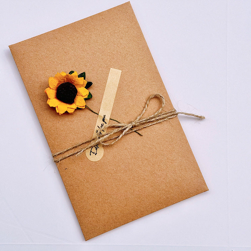 PGP Holiday | Quality Thoughts — Artisan Starry Sky Dried Flower “Especially For You” Thank You Cards