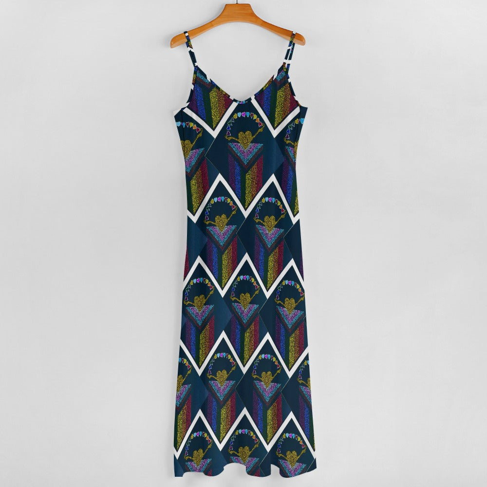 Margeaux Pride & Joy Sling Ankle Dress – Celebrate Pride in Style & Comfort