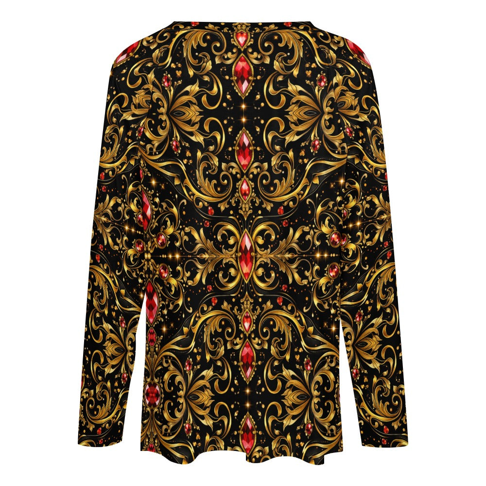 PGP Holiday Courage Long-Sleeve Loose Comfort Designer Tee