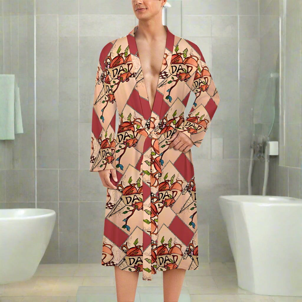 Terry Quinn Men's Beach & Bath Robe – Designed by Stacy Lee Frasier for PGP Holiday