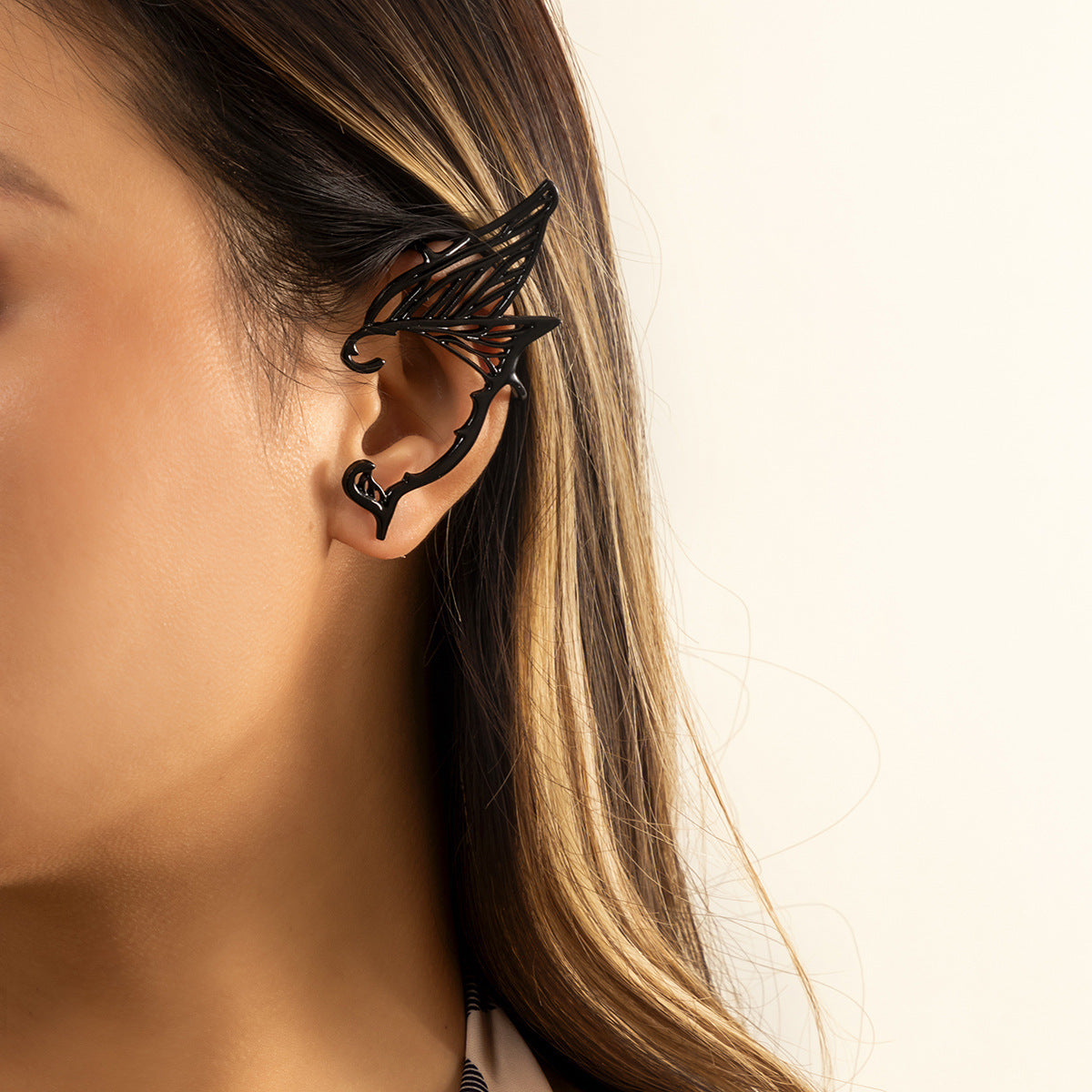 No Piercing Fairy Ear Hook Cuffs Earrings
