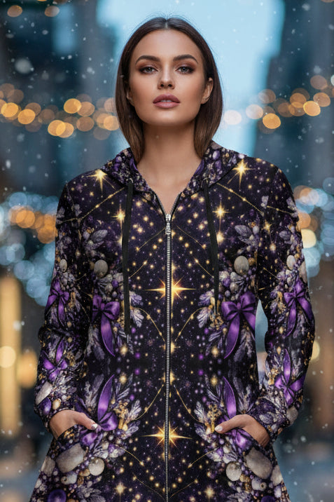 PGP Holiday Ever After Light - Zipper Tunic Hoodie — Voted #1