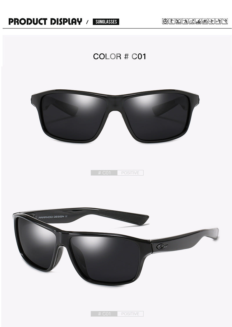 PGP Holiday | Style & Function Focus Men’s Square Outdoor Sunglasses